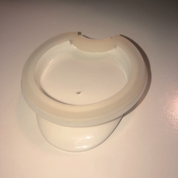 starbucks White Floral Bridal Lace Embossed Double Wall Ceramic Tumbler 10 oz - Picture 10 of 10